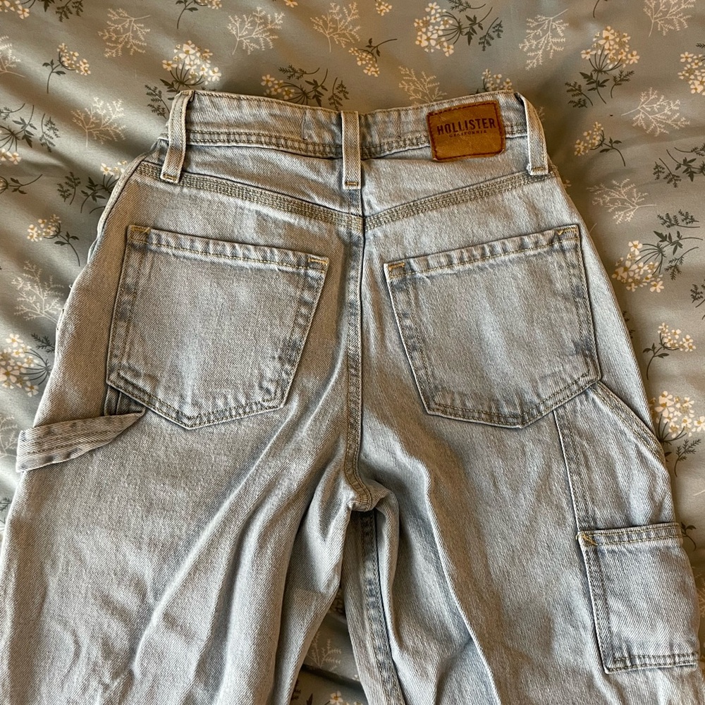 Hollister Blue Relaxed Fit Jeans